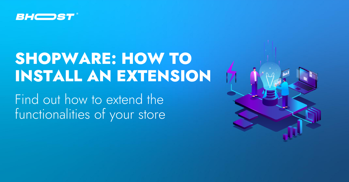 Immagine Shopware: how to install an extension